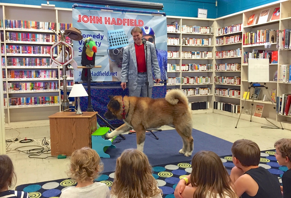 One Man (and One Dog) Comedy Show for Kids and Families